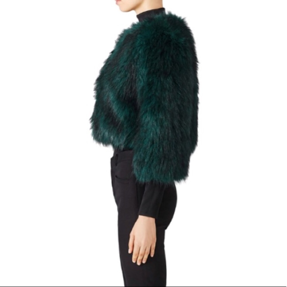 Likely Faux Fur Green Jacket